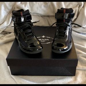 PRADA ‘Milano’ America’s Cup Patent Leather/Mesh
